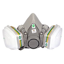 (Self-operated) 3M gas mask spray painting special 6200 face mask dust-proof chemical gas respiratory protective mask