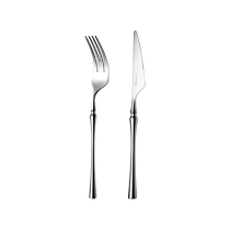 (Self-operated) Flumot Steak Cutlery Knife and Fork Special Set Full Set Western Food Two-piece Set Stainless Steel Premium Feel