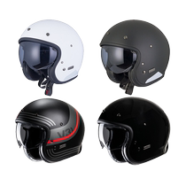 (Self-operated) HJC imported fiberglass half helmet motorcycle helmet Harley cruiser half helmet V31 four seasons
