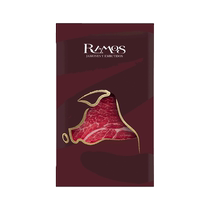 (Self-operated) RAMOS Iberian black pig grain-fed ham front leg slices 80g white label imported from Spain