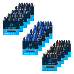 施耐德替换笔芯墨水墨囊实惠套装