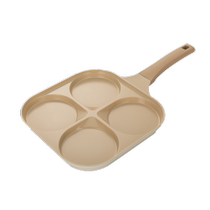 (Self-operated) Lacena South Korea imported large four-hole omelette pan non-stick household breakfast frying pan pancakes
