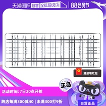 (Self-operated) Nachtmann German imported crystal glass fruit flat plate simple dessert creative cold dish plate