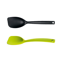 (Self-operated) Triangle German silicone spatula resistant to high temperature 270 degrees suitable for non-stick pans and environmentally friendly cooking spatulas