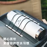 Вместительный и большой стакан из нержавеющей стали, портативная дорожная спортивная бутылка