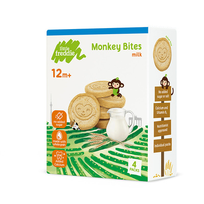 【拍2】小皮进口宝宝磨牙全谷物饼干80g