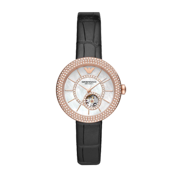 Self-operated armani watch women's mechanical hollow