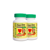 (Self-operated) ChildLife Algae Oil DHA*2 Infants and Toddlers Special Algae Oil Brain Replenishing Golden Beads