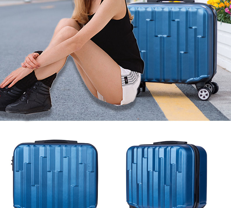 Vali nhỏ học sinh 18 inch vali dễ thương nữ mini trường hợp nội trú 16 inch nhỏ tươi xe đẩy trường hợp vali nhỏ vali kéo vải
