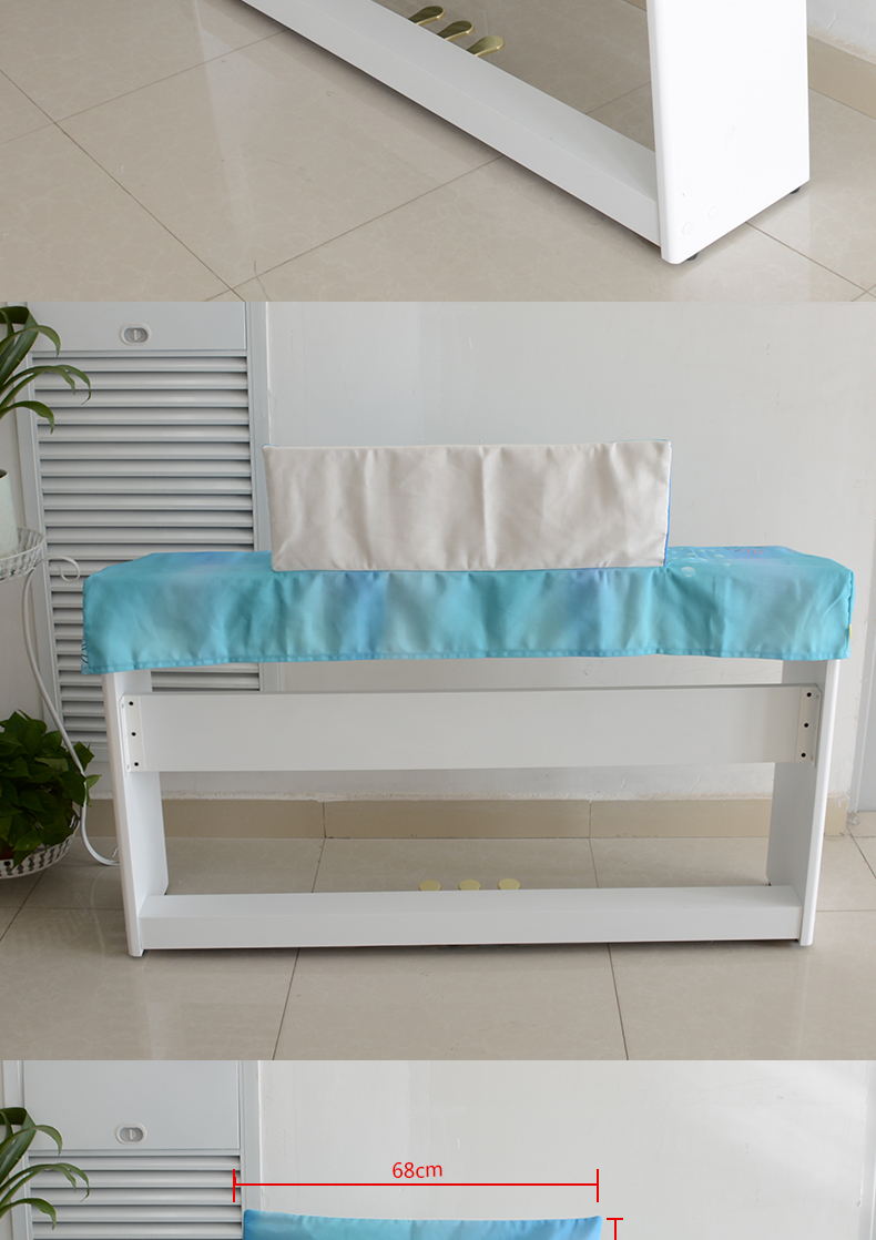 88 phím kỹ thuật số piano điện bao gồm in màu sơn piano điện tử hàng loạt bụi che nhạc cụ bao gồm polyester bông bảo vệ - Phụ kiện nhạc cụ dây đàn elixir