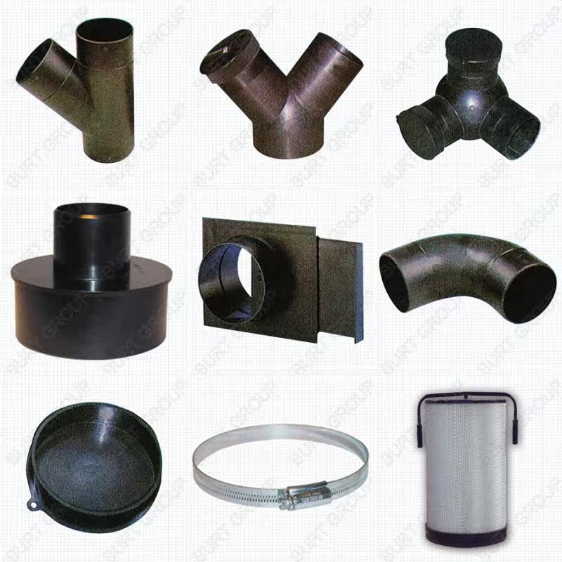 (Artisan works) BURT Bot dust collector accessory three-way elbow air door variable diameter filter core capping dust pipe
