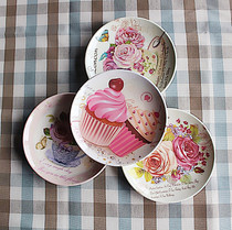Dining table household bone plate garbage melamine dried fruit plate fashion creative shell pot snacks snack fruit tray