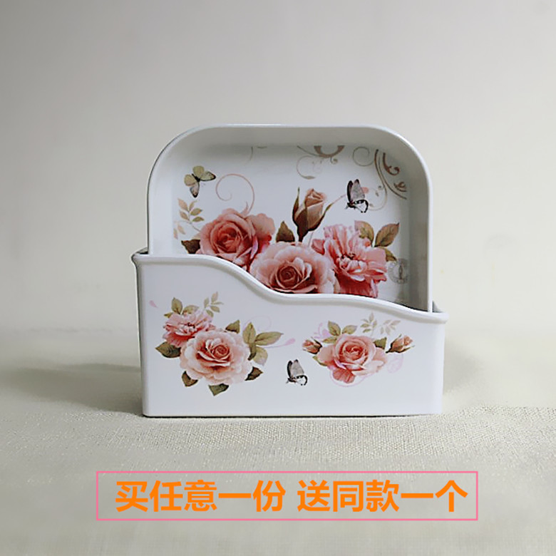 Dining table spit bone plate containing garbage small plate plastic residue plate household bone plate plate mimmine water dried fruit shell plate