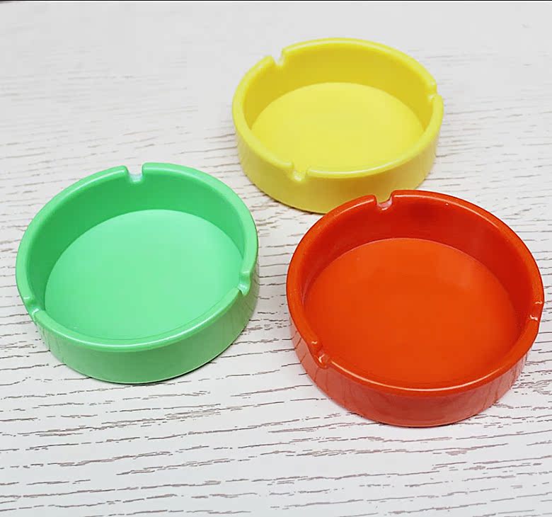 Internet cafe ashtray KTV hotel special ashtray household melamine imitation porcelain square ashtray anti-scalding ashtray - Taobao
