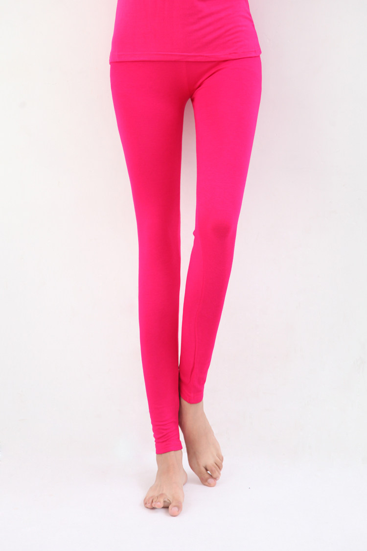 Pantalon collant simple en coton - Ref 753067 Image 8
