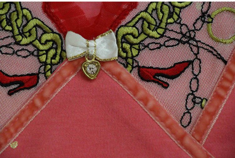 Sizhi dịch vụ gia đình thêu cổ chữ V gợi cảm phong cách dân tộc cotton mùa thu và mùa đông đồ ngủ nữ set Authentic bộ quần áo ngủ