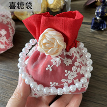 Mingya wedding wedding candy bag high-end exquisite creative gift candy bag beautiful hand gift wedding supplies