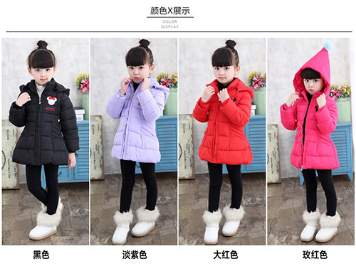 Manteau pour fille en mélange - Ref 2164188 Image 18