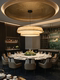 Song's Aesthetic Chandelier Restaurant Booth Light New Chinese Zen Style Chandelier Modern Minimalist Designer Lighting