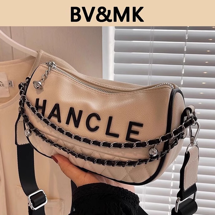 B V&M K Genuine Leather Niche Bag for Women 2026 New Backpack Casual Versatile High-Quality Texture Sports Crossbody Bag B V&M K Genuine Leather Niche Bag for Women 2026 New Backpack Casual Versatile High-Quality Texture Sports Crossbody Bag