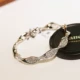 Khí chất xa xỉ rhinestone hợp kim vòng tay xoắn ốc Hàn Quốc vàng hồng trang sức vòng đeo tay trang sức trang sức quà tặng vòng tay đá phong thủy