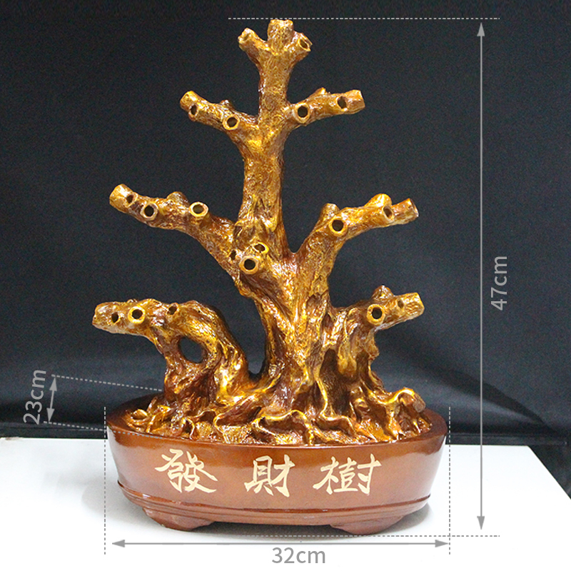 DIY Handmade Crystal Money Tree Base, Empty Tree Stand, Stringing Chalcedony Beads, Fortune Tree, Money Tree Bonsai Semi-Finished Product