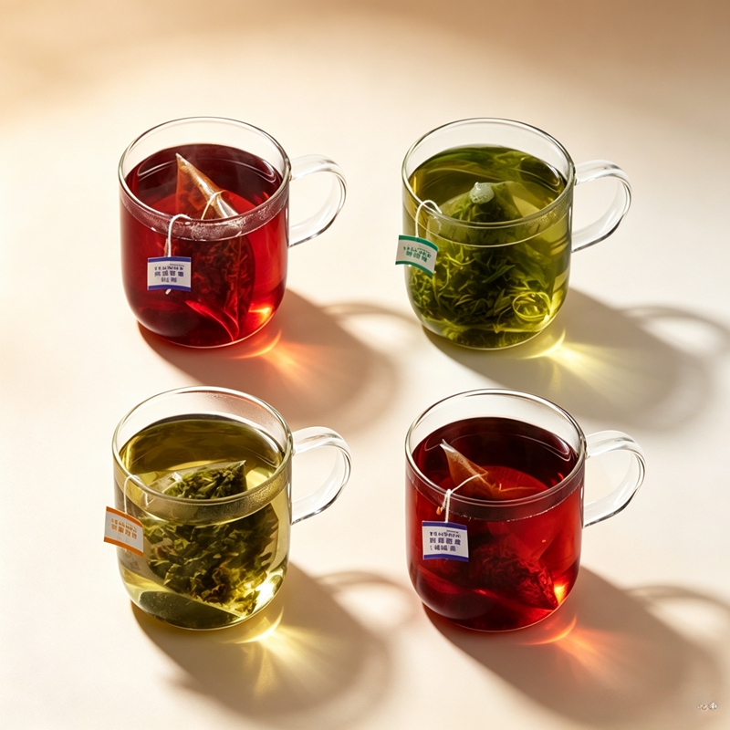Starbucks Hot Tea, Biluochun Tea, Earl Grey Tea, Jin Xuan Oolong Tea, English-Style Black Tea, Order on Behalf