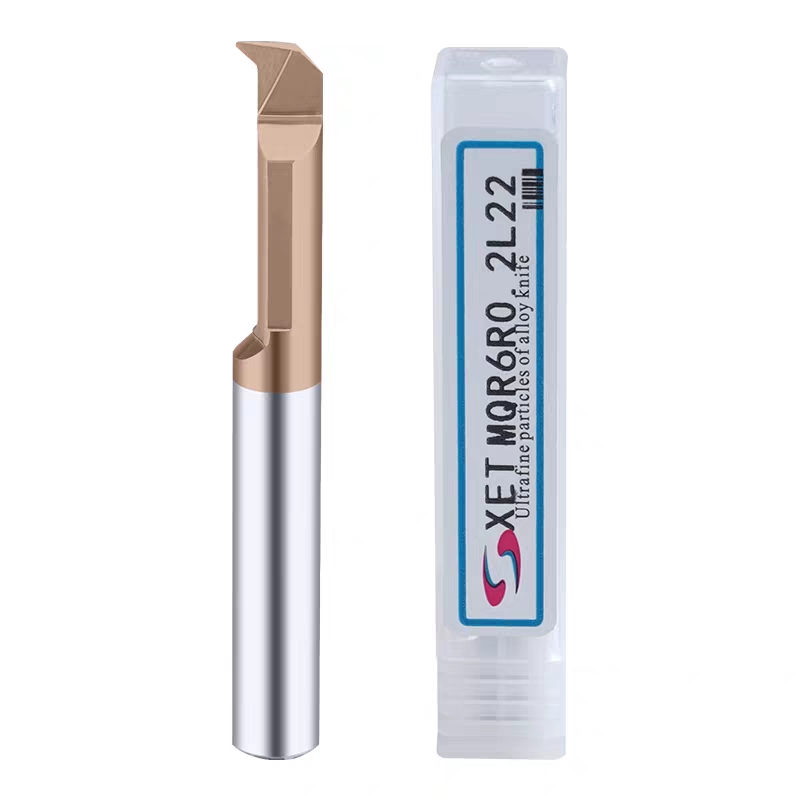 XET tungsten steel boring cutter MQR type hard alloy small aperture fine boring cutter MQR4 5 6 8 integral alloy cutter