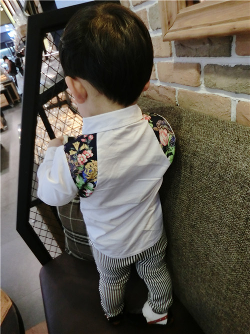 Chemise garcon à manche longue - Ref 2073153 Image 20