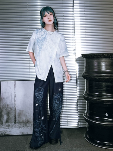 Домик, флуоресцентный ремень, летние штаны, дизайнерские джинсы для отдыха