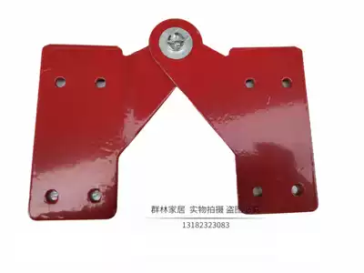 Engineering cabinet stairs aluminum alloy straight horse dual-purpose herringbone ladder accessories joint head large hinge pull screw