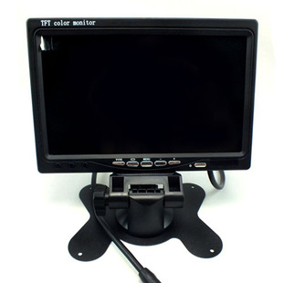 7 inch car monitor 7 inch LCD screen home monitor DVD display truck school bus bus