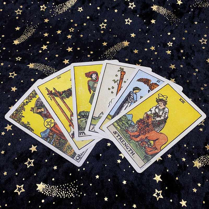 【Store Bestseller】Tarot Card Tablecloth, Card Bag, Diamond Velvet, Gold-Plated Starry Sky, Meteor Oracle Cards, Waite Tarot