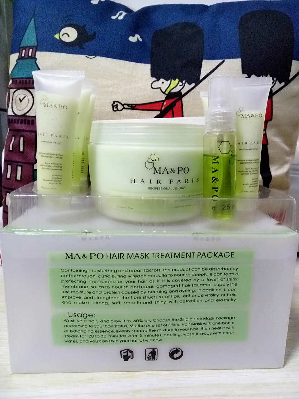 High soft nourishing hair mask pure soft electric dyeing after bleaching soft moisturizing baked ointment poured film with essence hair care poured film