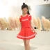 Đồ bơi cho bé gái Đồ thể thao Hàn Quốc Phiên bản Xiêm Big Boy Đồ bơi Công chúa Học sinh Đồ bơi cho bé gái Hàn Quốc - Bộ đồ bơi của Kid bikini bé gái Bộ đồ bơi của Kid