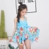 Tenchuang bán buôn 8-12 tuổi trẻ em đồ bơi hoa nữ trung trẻ em chia đồ bơi cô gái dễ thương bất thường Bộ đồ bơi của Kid