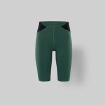 Excellent UG men and women muscle effect compression tight running five-point pants