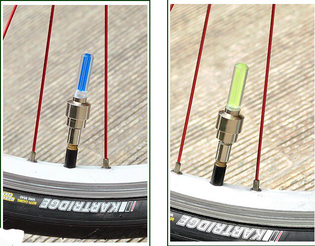 Lumière vélo - feux de Valve - Ref 2398570 Image 6