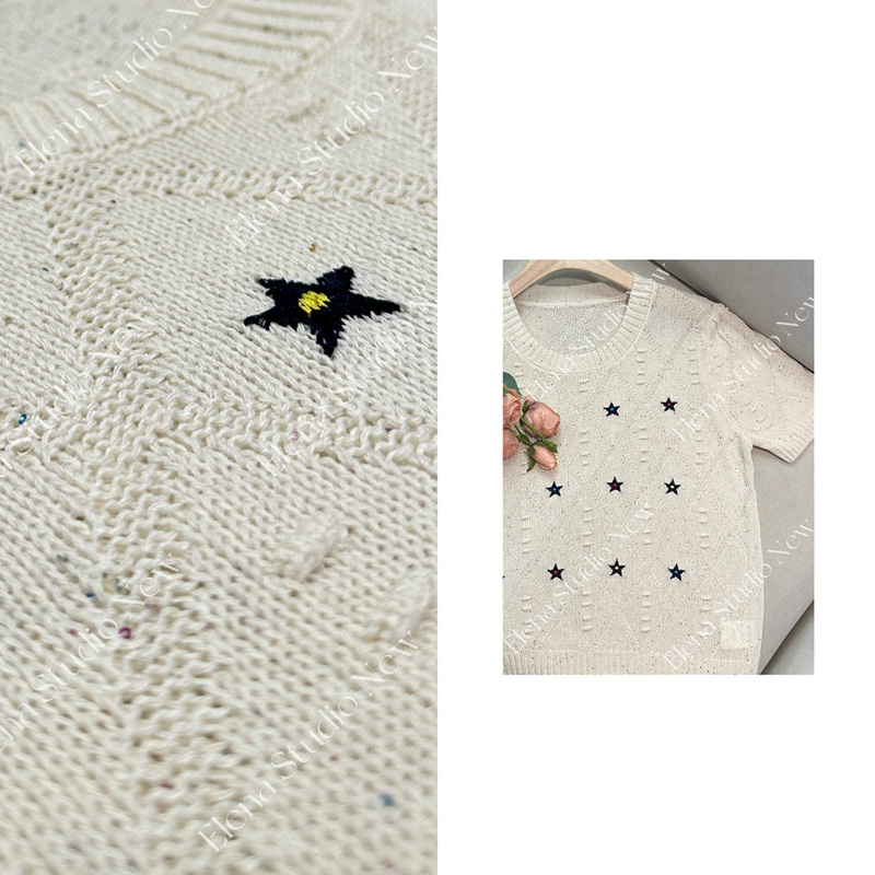 Datiatian【Star T】T-Shirt with Exquisite Design, Flattering and Versatile, Loose-Fitting Short-Sleeve T-Shirt