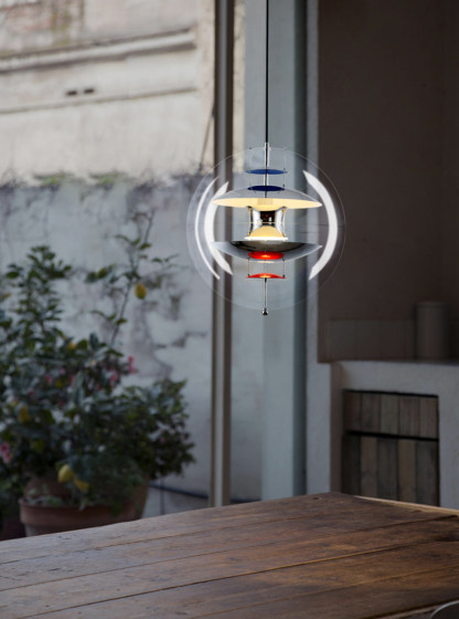 Danish Verpan Vp Globe Planet Restaurant Chandelier Nordic Designer Bedroom Balcony Study Ball Lamp