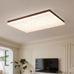 Living Room Ceiling Light, French Mid-Century Style, Light Luxury Ceiling Light, Creative and High-End Rectangular Ceiling Light for Bedroom and Study