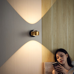 Designer Creative Minimalist Staircase Corridor Aisle Wall Lamp Modern Minimalist Living Room Background Wall Bedroom Bedside Wall Lamp
