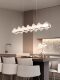 Italian Minimalist Light Luxury Restaurant Chandelier Modern Minimalist Designer High-End Shell Creative Dining Table Island Table Lamps