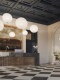 Italy's Catellani & Smith Postkrisi Model Home Showroom Bedroom Living Room Dining Room Chandelier
