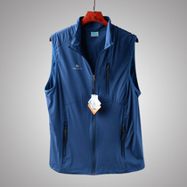 South Korean Machia Summer Thin Collar mens zipper Anti-wind speed Dry and breathable Light outdoor hiking Mountaineering Camps