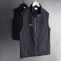 Mens outdoor sports Spring new vest Korea single-tailed mountaineering windproof sleeveless waistcoat coat