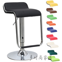 Light luxury Nordic lifting bar 4s chair reception cashier bar stool home bar stool front desk computer chair back stool
