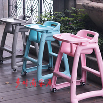 High end environmental protection PP material Children Baby Hotel fast food restaurant Home chain restaurant baby eating BB dining chair