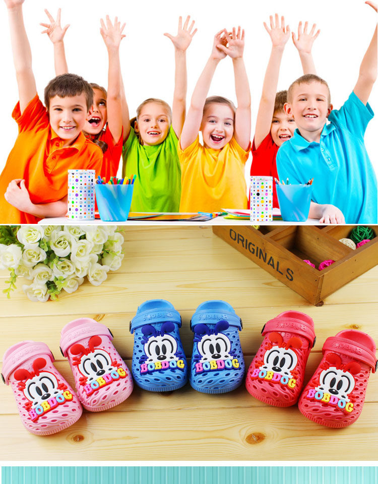 Pantoufles enfants en autre pour été - semelle caoutchouc antidérapant - Ref 987080 Image 11