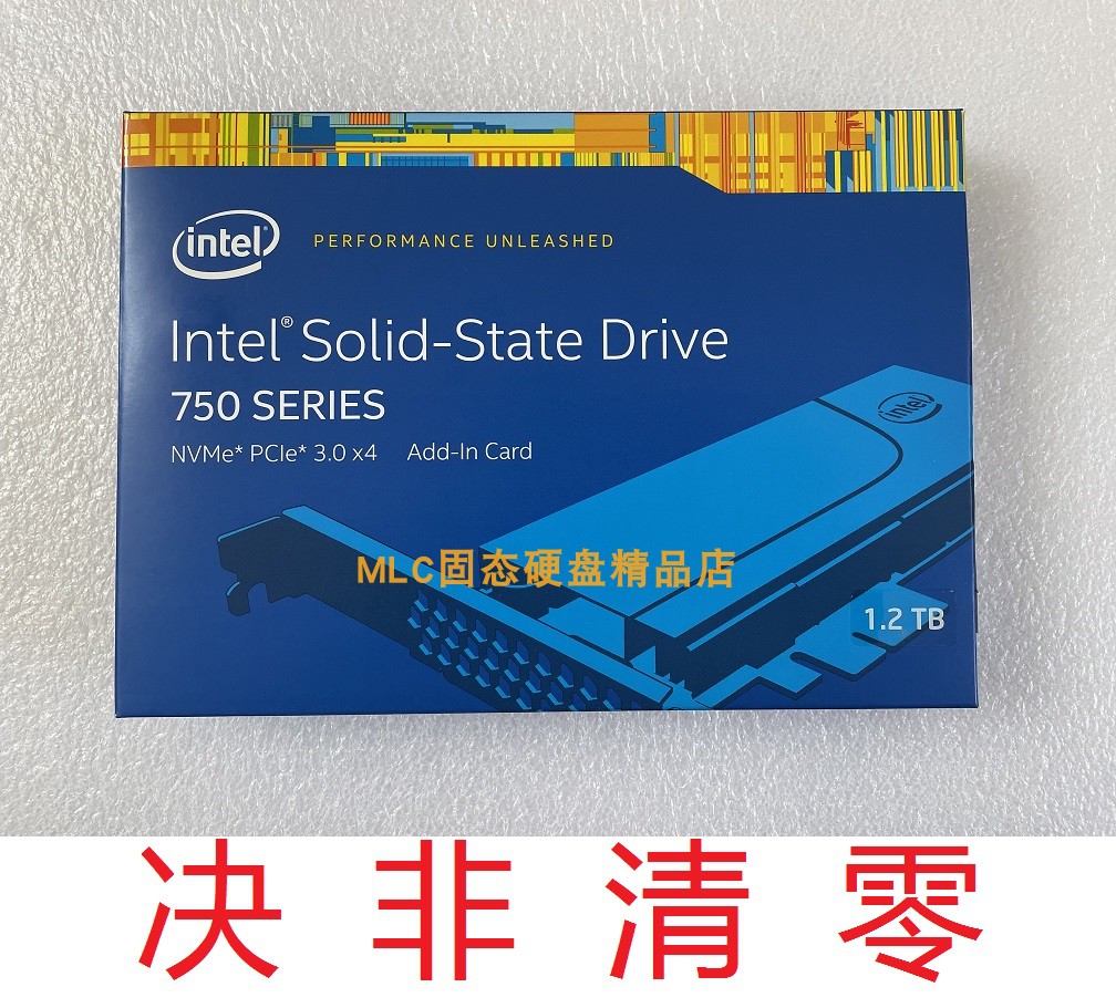 Intel Intel750 400g 800g 1 2T PCI-E U 2 Solid State Drive MLC NVME SSD